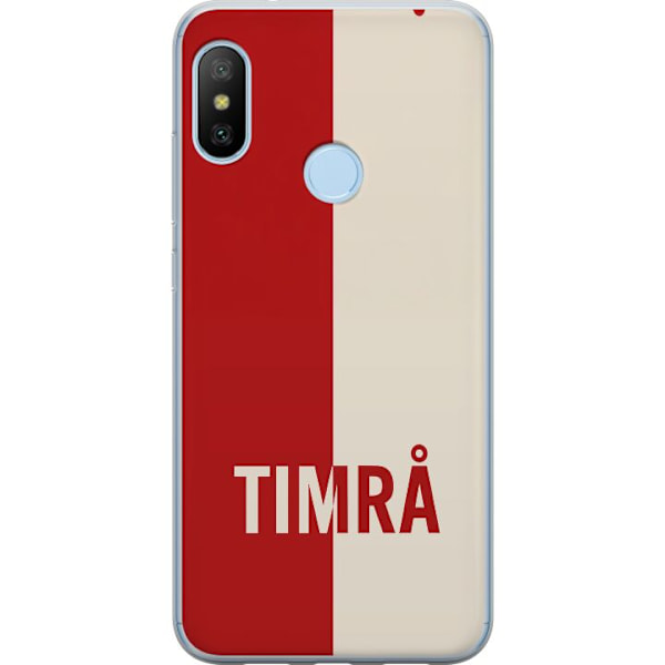 Xiaomi Mi A2 Lite Läpinäkyvä kuori Timrå - Hockey