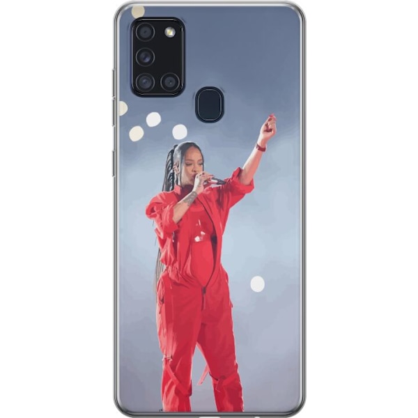 Samsung Galaxy A21s Genomskinligt Skal Rihanna – Trendsetting Looks & Style