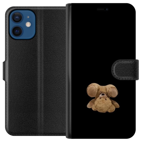 Apple iPhone 12 mini Lompakkokotelo Ylösalaisin oleva karhu