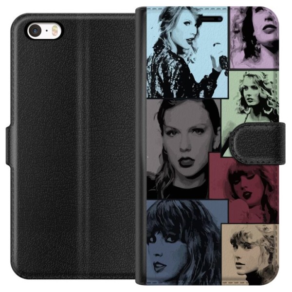 Apple iPhone 5s Plånboksfodral Taylor Swift, mönster