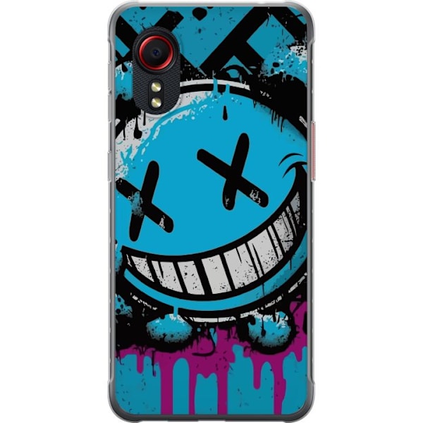 Samsung Galaxy Xcover 5 Läpinäkyvä kuori Onnellinen