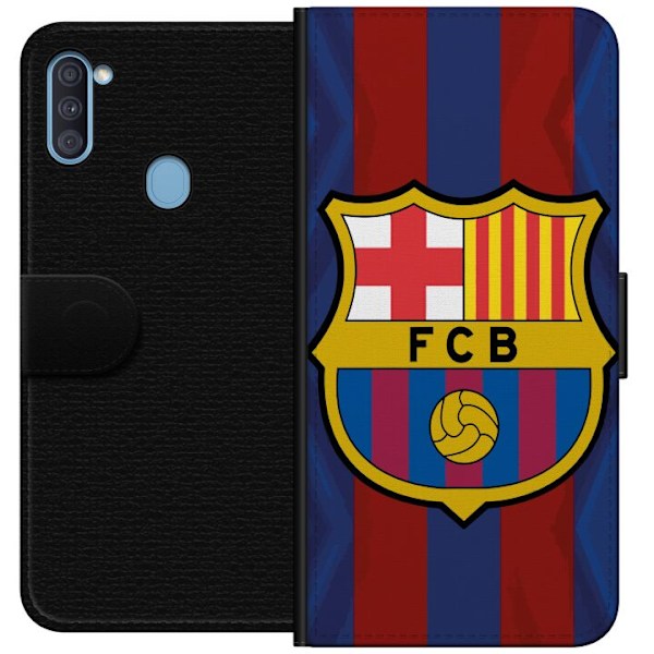 Samsung Galaxy A11 Lompakkokotelo FCB Barcelona