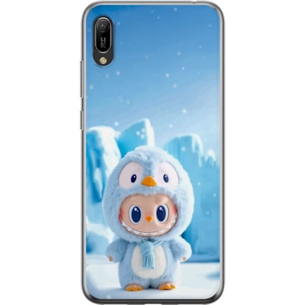 Huawei Y6 Pro (2019) Genomskinligt Skal black knight fortnite