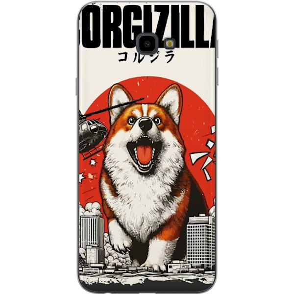 Samsung Galaxy J4+ Gjennomsiktig deksel Corgizilla