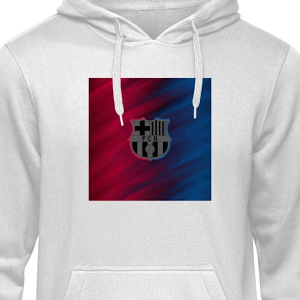 Hoodie til Voksen | Behagelig Hættetrøje FC Barcelona grå S