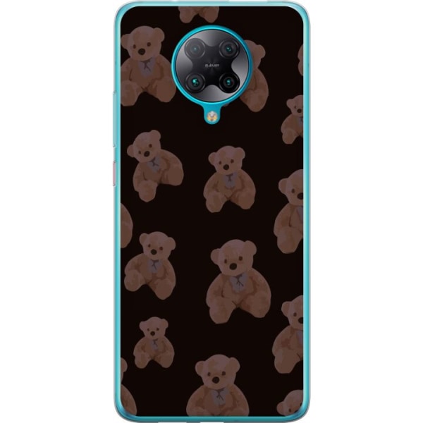 Xiaomi Poco F2 Pro Gennemsigtig cover En bjørn flere bjørne
