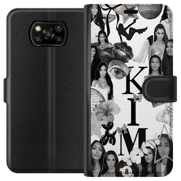 Xiaomi Poco X3 NFC Lompakkokotelo Kim Kardashian – Aesthetic Look 2025
