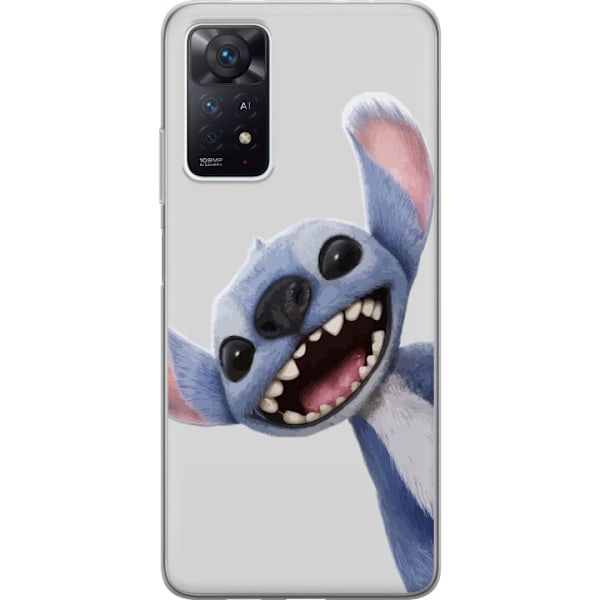 Xiaomi Redmi Note 11 Pro 5G Läpinäkyvä kuori Stitch liikkee