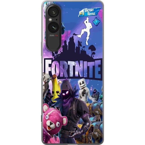 Sony Xperia 10 VI Läpinäkyvä kuori Fortnite