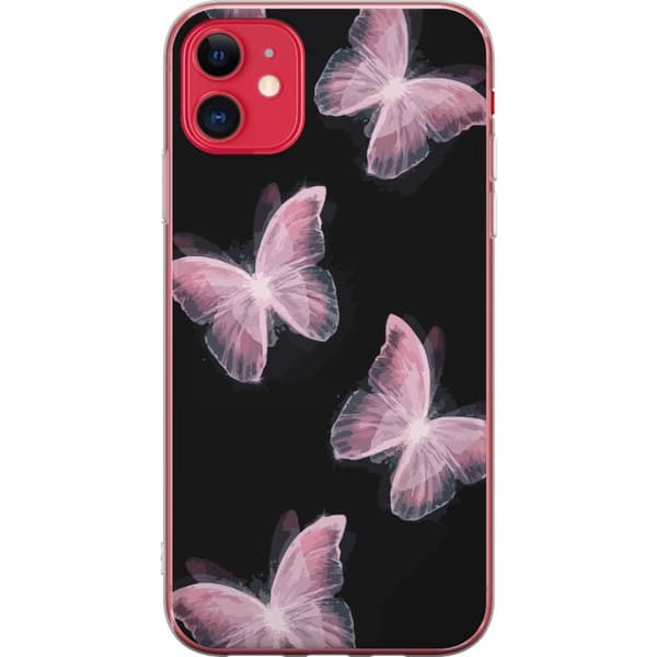 Kompatibel Mobilcover til Apple iPhone 11 Sommerfugle