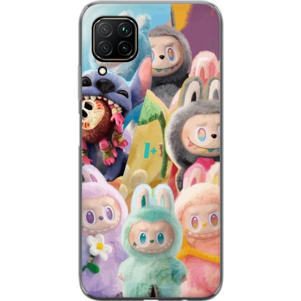 Huawei P40 lite Gjennomsiktig deksel stor
