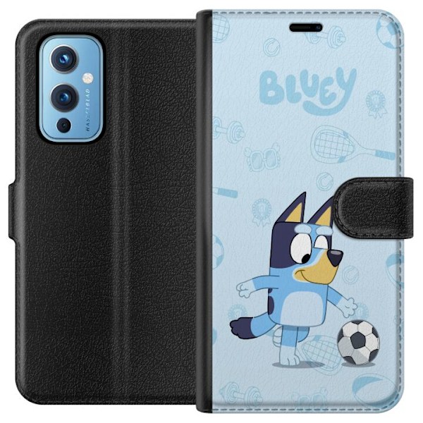 OnePlus 9 Plånboksfodral Bluey