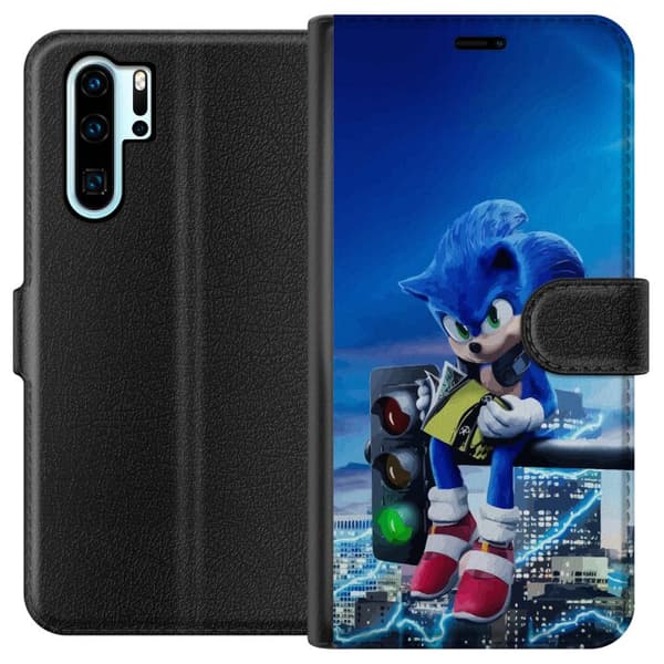 Kompatibelt Lommeboketui til Huawei P30 Pro Sonic the Hedgehog