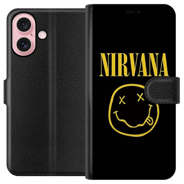 Apple iPhone 16 Lompakkokotelo Nirvana