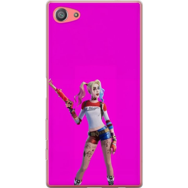 Sony Xperia Z5 Compact Gennemsigtig cover Fortnite - Harley Qu