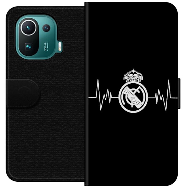 Xiaomi Mi 11 Pro Lompakkokotelo Real Madrid CF