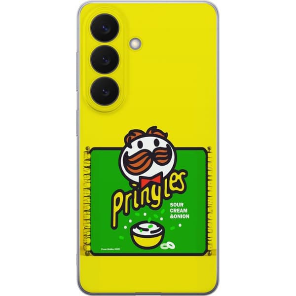 Kompatibelt Mobildeksel til Samsung Galaxy S26 Pringles gul