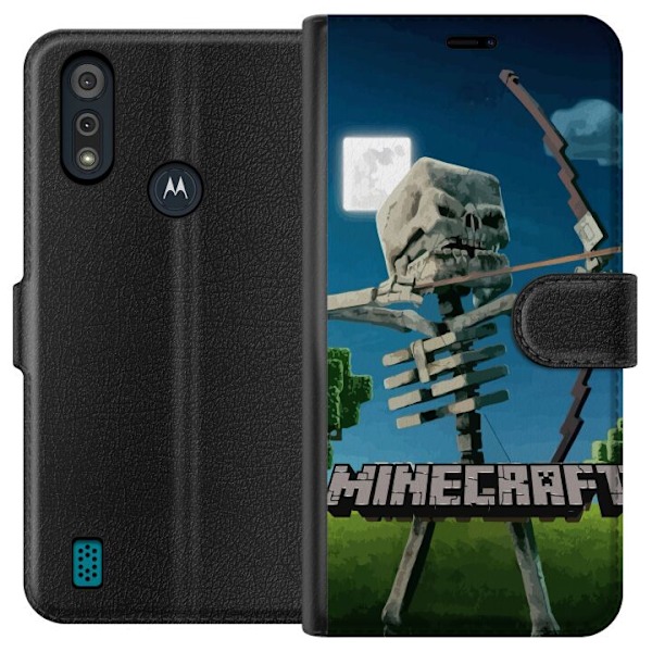 Motorola Moto E6i Tegnebogsetui A Minecraft Movie