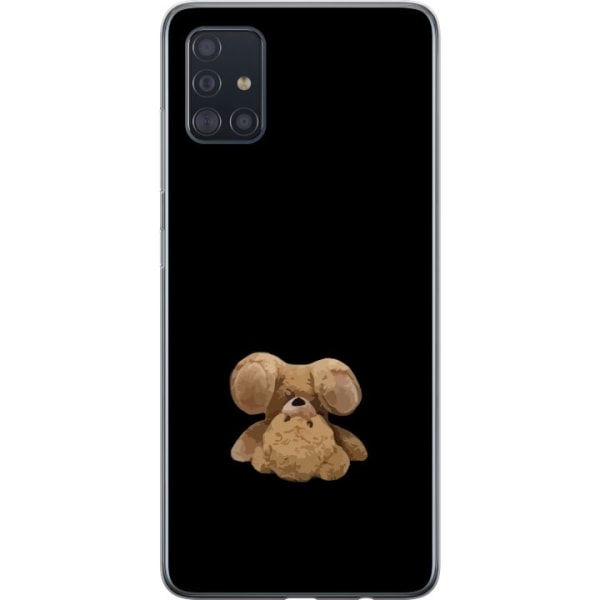 Samsung Galaxy A51 Gjennomsiktig deksel Opp og ned bjørn