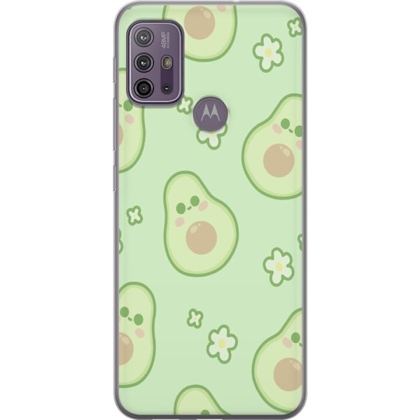 Motorola Moto G10 Gennemsigtig cover Avocado Sød