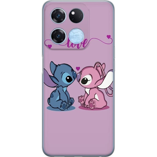 OnePlus Ace Racing Gjennomsiktig deksel Lilo & Stitch – Ange