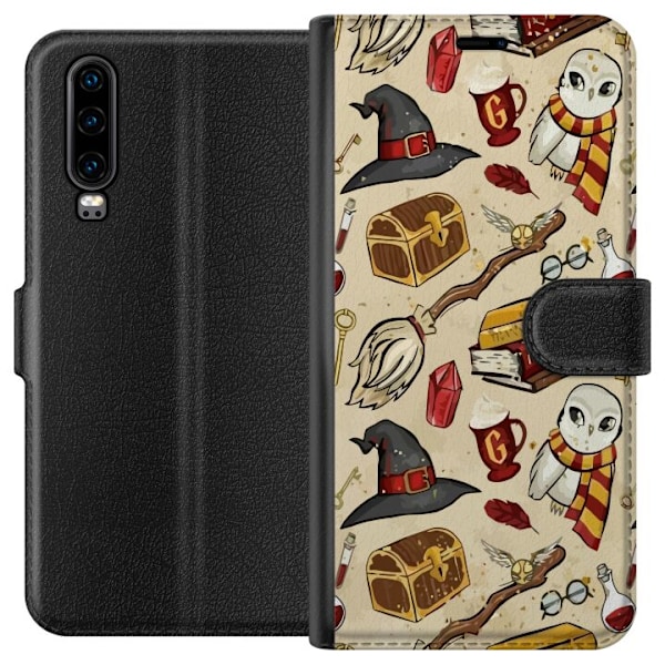 Huawei P30 Lommeboketui Harry Potter