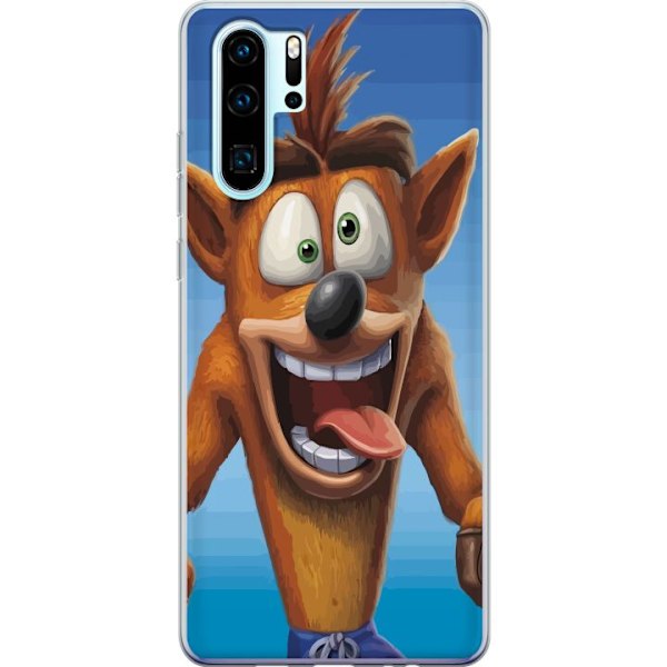 Huawei P30 Pro Gennemsigtig cover Crash Bandicoot