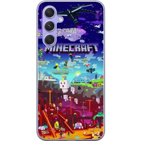 Kompatibelt Mobildeksel til Samsung Galaxy A54 Minecraft