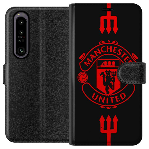 Sony Xperia 1 IV Lompakkokotelo ManchesterUnited