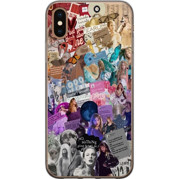 Apple iPhone XS Gennemsigtig cover Taylor Swift