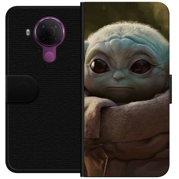 Nokia 5.4 Lommeboketui Baby Yoda