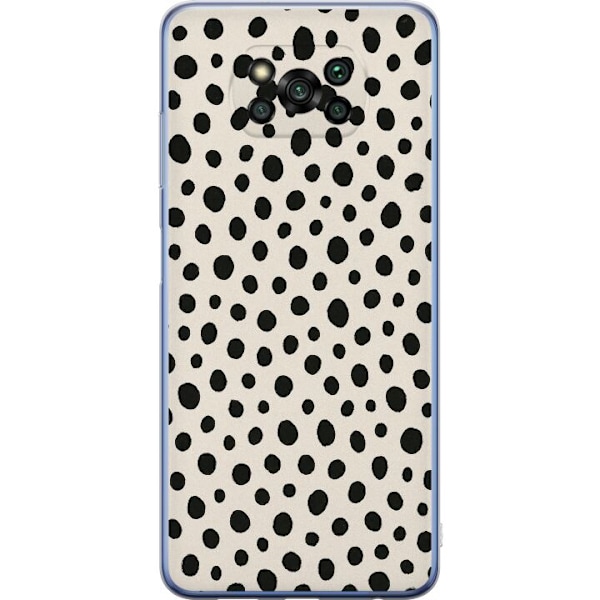Xiaomi Poco X3 Pro Gjennomsiktig deksel Dot Dance