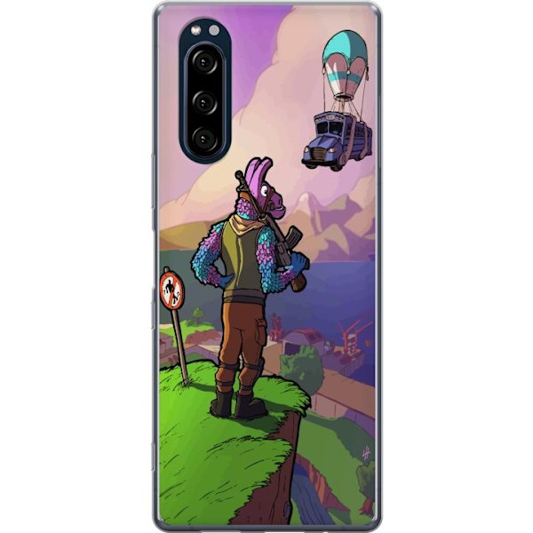 Sony Xperia 5 Gennemsigtig cover Fortnite