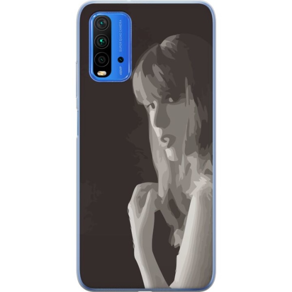 Xiaomi Redmi Note 9 4G Läpinäkyvä kuori Taylor Swift