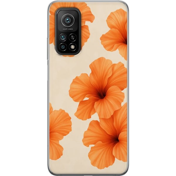 Xiaomi Mi 10T Pro 5G Genomskinligt Skal Papaya Punch
