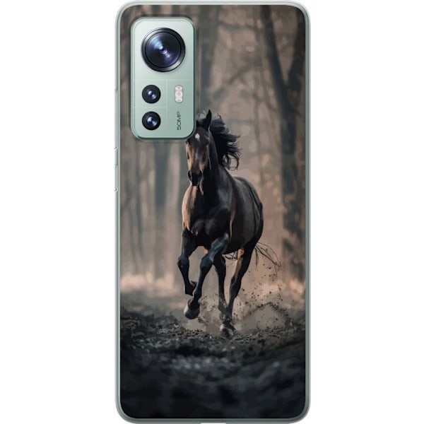 Xiaomi 12 Genomskinligt Skal Springande Häst