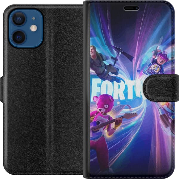 Kompatibelt Lommeboketui til Apple iPhone 12 Fortnite