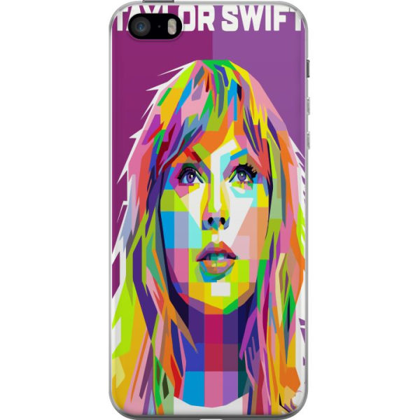 Apple iPhone SE (2016) Läpinäkyvä kuori Taylor Swift