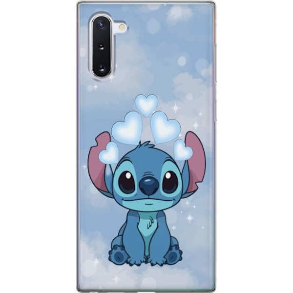 Samsung Galaxy Note10 Gjennomsiktig deksel Stitch Hoppande Gle
