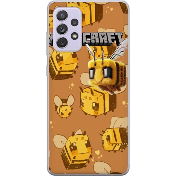 Samsung Galaxy A52s 5G Läpinäkyvä kuori Minecraft Bi