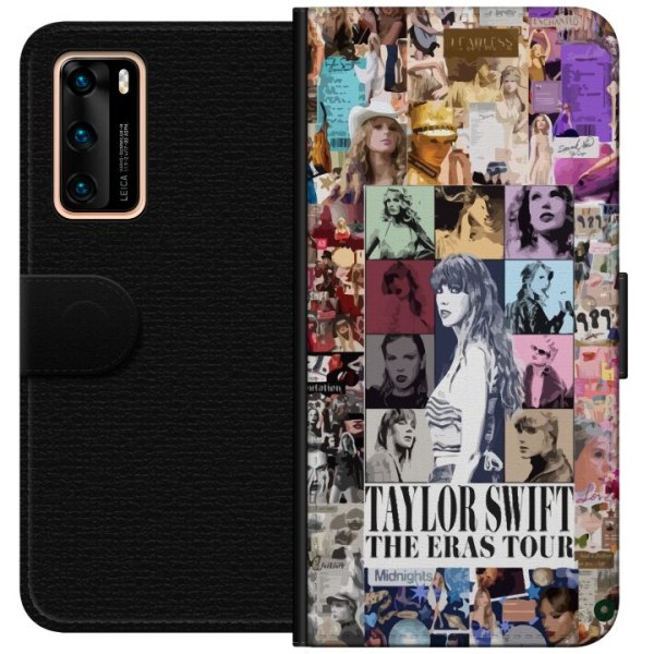 Huawei P40 Lompakkokotelo Taylor Swift - Eras