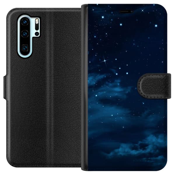 Kompatibelt Lommeboketui til Huawei P30 Pro Himmelen