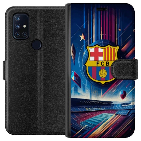 OnePlus Nord N10 5G Lommeboketui FC Barcelona