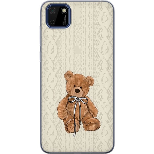 Huawei Y5p Gjennomsiktig deksel Liten Bamse – klassisk bamse i enkel design