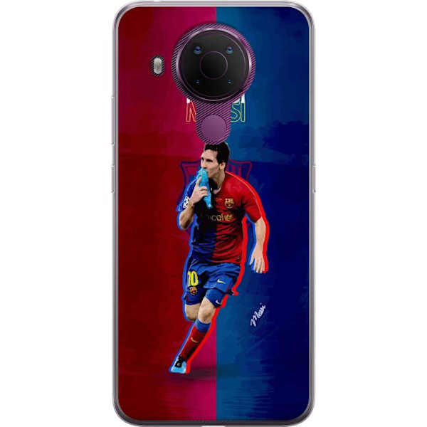 Nokia 5.4 Gjennomsiktig deksel Messi