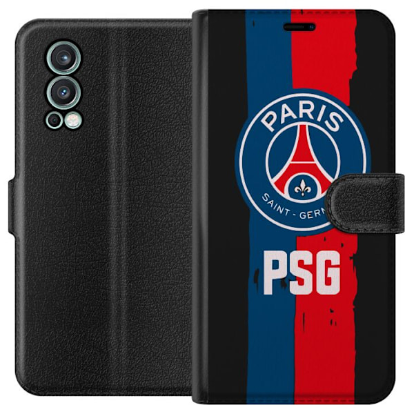 OnePlus Nord 2 5G Tegnebogsetui Paris Saint-Germain F.C.