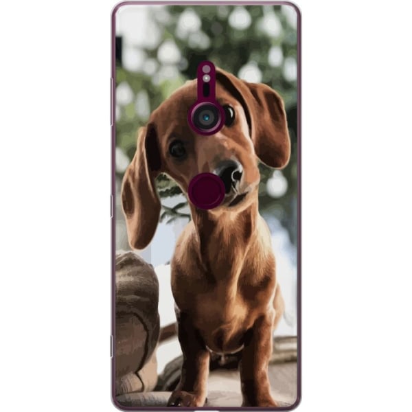 Sony Xperia XZ3 Gennemsigtig cover Ung Hund