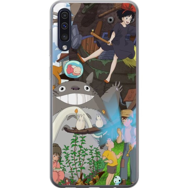 Samsung Galaxy A50 Gjennomsiktig deksel Studio Ghibli
