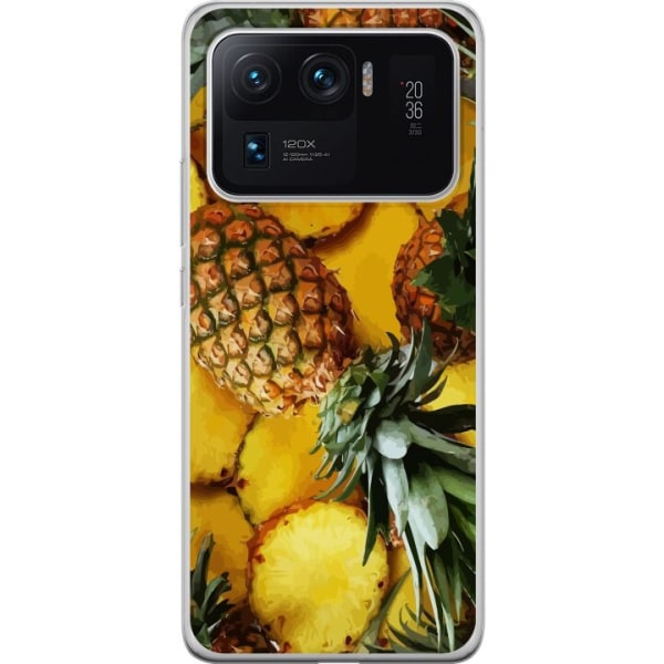 Xiaomi Mi 11 Ultra Gjennomsiktig deksel Tropisk Frukt