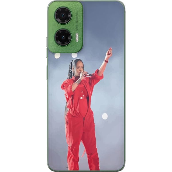 Motorola Moto G35 Genomskinligt Skal Rihanna – Trendsetting